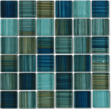 Aquabella Monet Venice 1x1 Glass Tile